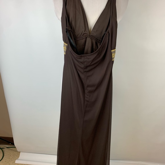 Beautiful Dress in brown with waist detailing Sz S, excellent condition - Picture 2 of 6